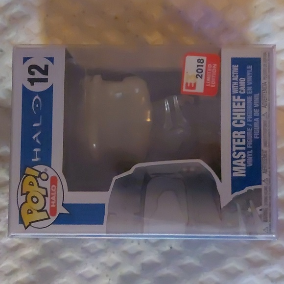 Funko Pop - Halo - 12- Master Chief With Active Camo - Picture 1 of 1
